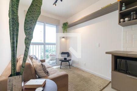 Sala de apartamento à venda com 1 quarto, 31m² em Pinheiros, São Paulo