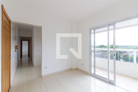 Sala de apartamento para alugar com 2 quartos, 66m² em Caiçara, Praia Grande
