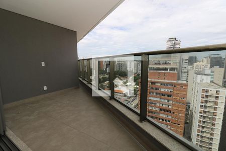 Varanda da Sala de apartamento para alugar com 2 quartos, 85m² em Pinheiros, São Paulo