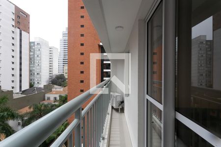 Apartamento para alugar com 30m², 1 quarto e sem vagaVaranda