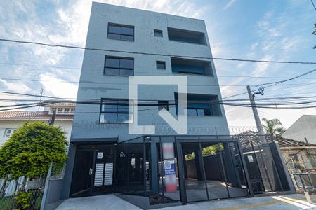 Fachada de kitnet/studio para alugar com 1 quarto, 30m² em Marechal Rondon, Canoas