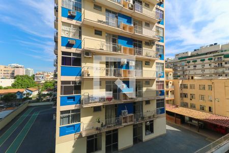Varanda da Sala vista de apartamento à venda com 2 quartos, 80m² em Cachambi, Rio de Janeiro