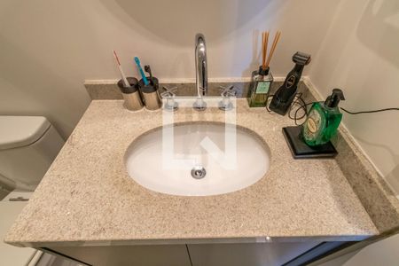 Banheiro  de kitnet/studio à venda com 1 quarto, 35m² em Jardim Paulista, São Paulo