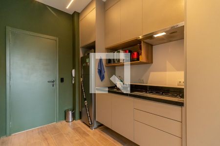 Studio à venda com 35m², 1 quarto e 1 vagaCozinha