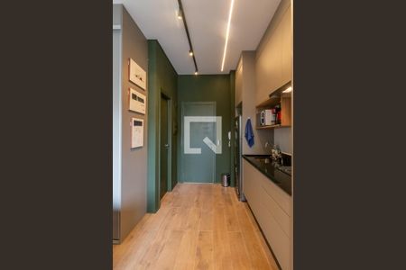 Studio à venda com 35m², 1 quarto e 1 vagaCozinha