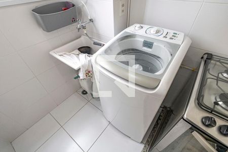Apartamento para alugar com 40m², 2 quartos e sem vaga Apartamento para alugar com 40m², 2 quartos e sem vagaCozinha e Área de Serviço - Maquina de Lavar