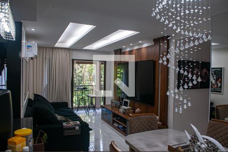 sala de apartamento para alugar com 3 quartos, 95m² em Taquara, Rio de Janeiro