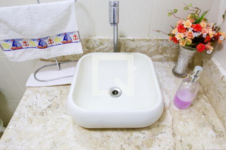 Lavabo de casa à venda com 4 quartos, 219m² em Parque João Ramalho, Santo André