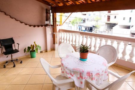 Varanda da Suite de casa à venda com 4 quartos, 219m² em Parque João Ramalho, Santo André