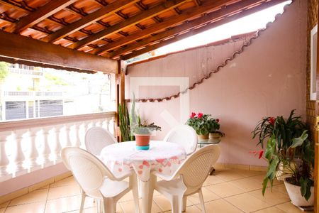 Varanda da Suite de casa à venda com 4 quartos, 219m² em Parque João Ramalho, Santo André