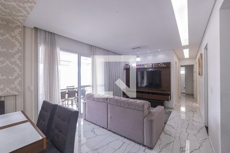 Sala de apartamento à venda com 3 quartos, 102m² em Tatuapé, São Paulo