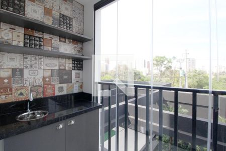 Varanda gourmet de apartamento para alugar com 2 quartos, 55m² em Parque Campolim, Sorocaba