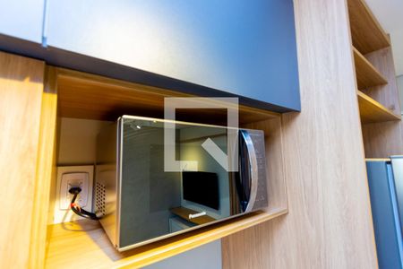 Apartamento para alugar com 33m², 1 quarto e sem vaga Apartamento para alugar com 33m², 1 quarto e sem vagaDetalhe - Cozinha