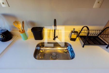 Apartamento para alugar com 33m², 1 quarto e sem vaga Apartamento para alugar com 33m², 1 quarto e sem vagaDetalhe - Cozinha