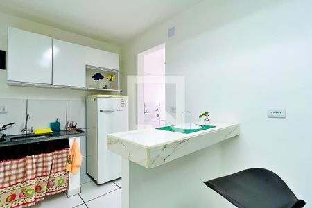 Cozinha de kitnet/studio para alugar com 1 quarto, 20m² em Jardim Dona Meri, Guarulhos