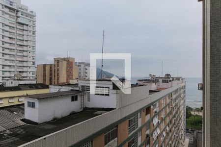 Vista de kitnet/studio para alugar com 1 quarto, 45m² em Boqueirão, Santos