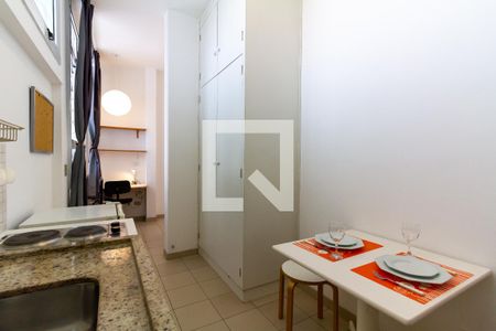 Studio para alugar com 18m², 1 quarto e sem vagaCozinha