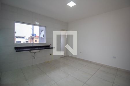 Sala/Cozinha de casa para alugar com 1 quarto, 41m² em Cidade Antônio Estêvão de Carvalho, São Paulo
