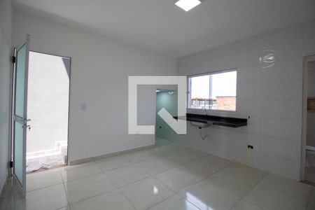 Sala/Cozinha de casa para alugar com 1 quarto, 41m² em Cidade Antônio Estêvão de Carvalho, São Paulo