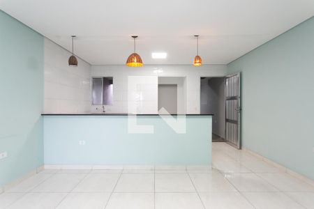 Sala de casa para alugar com 2 quartos, 63m² em Conjunto Habitacional A. E. Carvalho, São Paulo