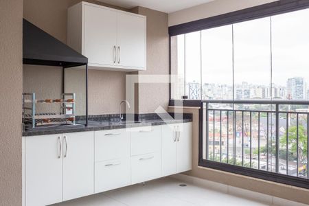 Varanda Gourmet de apartamento para alugar com 2 quartos, 67m² em Barra Funda, São Paulo