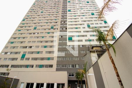 Apartamento à venda com 38m², 2 quartos e sem vagaFachada do bloco