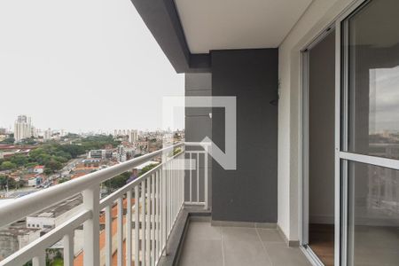 Varanda  de apartamento para alugar com 2 quartos, 49m² em Vila Esperança, São Paulo