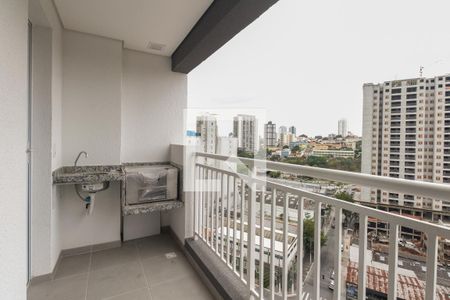 Varanda  de apartamento para alugar com 2 quartos, 49m² em Vila Esperança, São Paulo