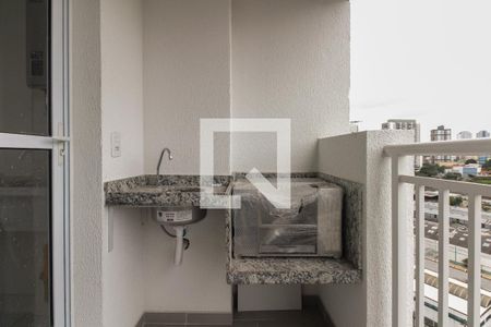 Varanda  de apartamento para alugar com 2 quartos, 49m² em Vila Esperança, São Paulo