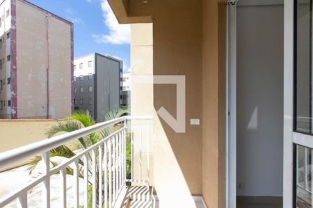 Varanda da Sala de apartamento para alugar com 2 quartos, 49m² em Itaquera, São Paulo