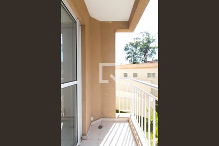 Varanda da Sala de apartamento para alugar com 2 quartos, 49m² em Itaquera, São Paulo