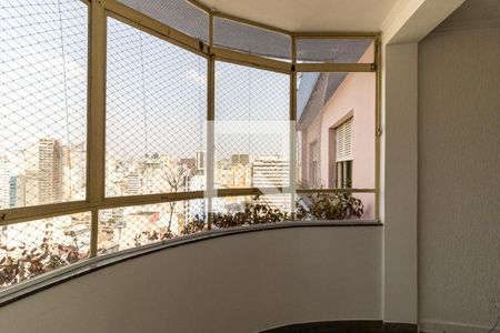 Varanda de apartamento para alugar com 3 quartos, 95m² em Vila Buarque, São Paulo