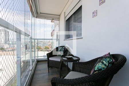 Varanda gourmet de apartamento à venda com 2 quartos, 84m² em Pari, São Paulo