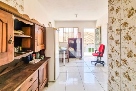 Sala/Cozinha de casa de condomínio à venda com 2 quartos, 56m² em Letícia, Belo Horizonte