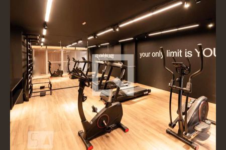 Apartamento para alugar com 53m², 1 quarto e sem vaga Apartamento para alugar com 53m², 1 quarto e sem vagaAcademia