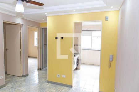 Sala de apartamento à venda com 2 quartos, 50m² em Serraria, Diadema