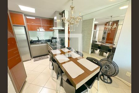 Sala de Jantar de apartamento para alugar com 3 quartos, 100m² em Ingleses do Rio Vermelho, Florianópolis
