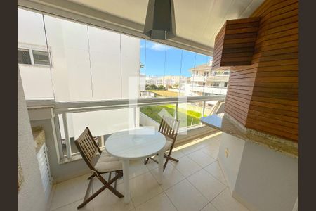 Varanda da Sala de apartamento para alugar com 3 quartos, 100m² em Ingleses do Rio Vermelho, Florianópolis