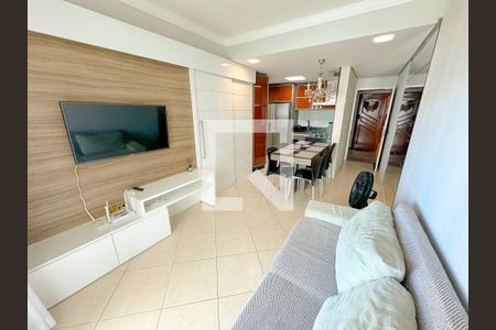 Sala de TV de apartamento para alugar com 3 quartos, 100m² em Ingleses do Rio Vermelho, Florianópolis
