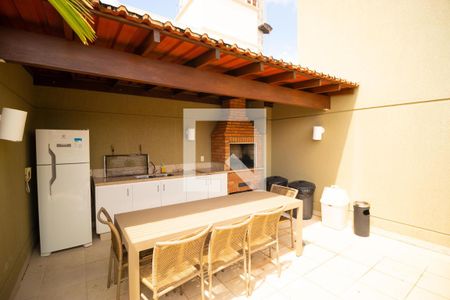 Área comum - Churrasqueira de apartamento para alugar com 1 quarto, 45m² em Cambuí, Campinas