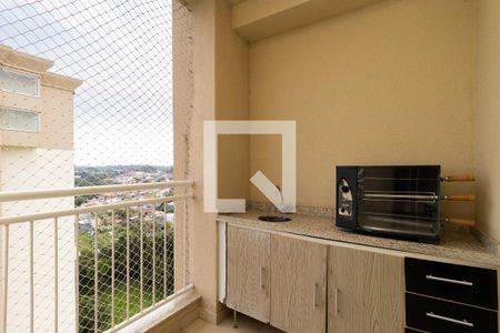 Varanda de apartamento à venda com 2 quartos, 80m² em Engordadouro, Jundiaí