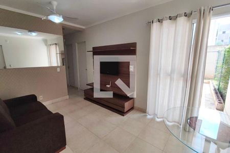 Sala de apartamento para alugar com 2 quartos, 50m² em Jardim Ipaussurama, Campinas