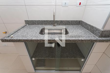 Cozinha de casa de condomínio para alugar com 1 quarto, 27m² em Centro, Diadema