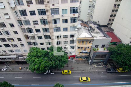 Vista do Quarto de apartamento para alugar com 1 quarto, 33m² em Copacabana, Rio de Janeiro