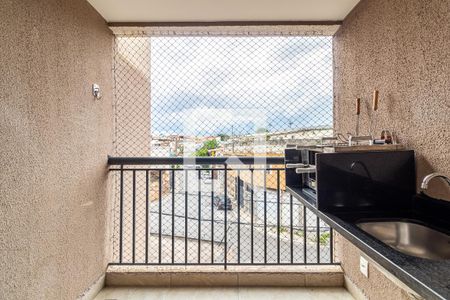 Varanda de apartamento à venda com 2 quartos, 58m² em Vila São Rafael, Guarulhos