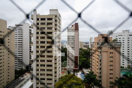 Apartamento à venda com 230m², 4 quartos e 3 vagasVista da varanda
