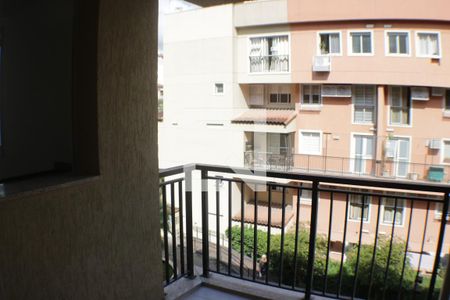 Varanda da Sala de apartamento à venda com 2 quartos, 81m² em Taquara, Rio de Janeiro