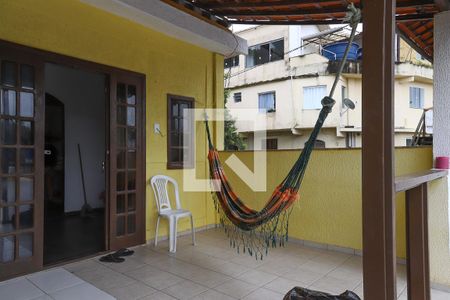 Varanda da sala  de casa à venda com 3 quartos, 200m² em Recreio dos Bandeirantes, Rio de Janeiro