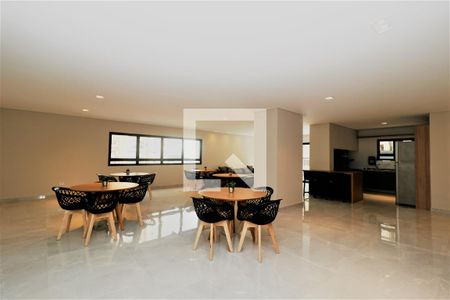 Studio para alugar com 25m², 1 quarto e sem vagaÁrea comum - Salão de festas