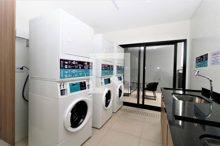 Studio para alugar com 25m², 1 quarto e sem vagaLavanderia